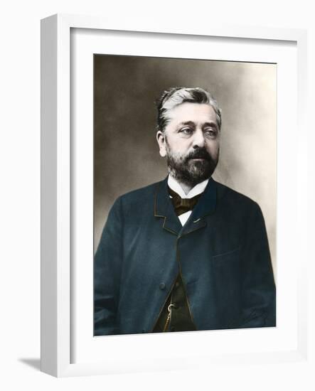 Portrait of Gustav Eiffel (1823-1923) French engineer-Nadar-Framed Giclee Print