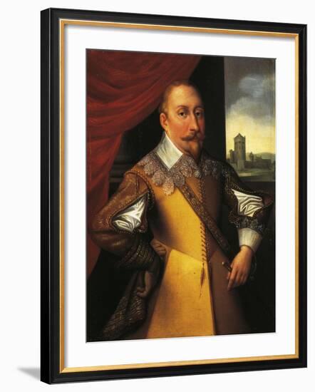 Portrait of Gustav Ii Adolf, King of Sweden-null-Framed Giclee Print