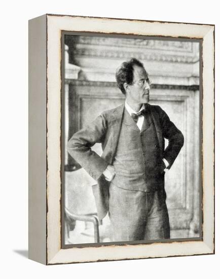 Portrait of Gustav Mahler, 1907-null-Framed Premier Image Canvas