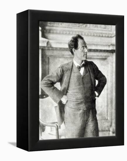 Portrait of Gustav Mahler, 1907-null-Framed Premier Image Canvas