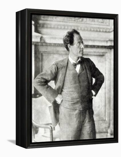 Portrait of Gustav Mahler, 1907-null-Framed Premier Image Canvas