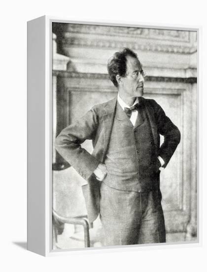 Portrait of Gustav Mahler, 1907-null-Framed Premier Image Canvas