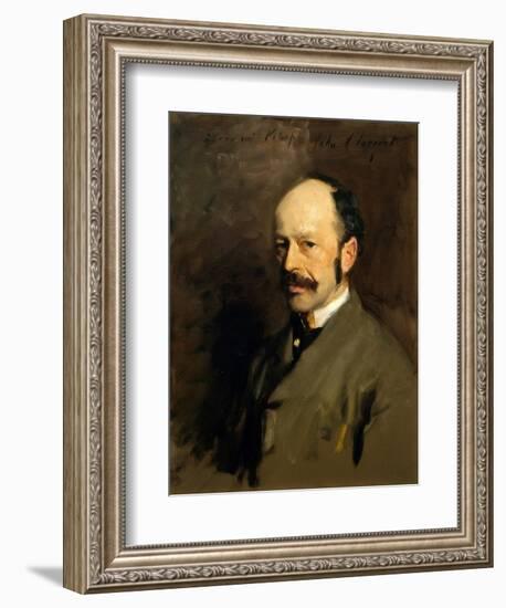 Portrait of Gustav Natorp, C.1883-84-John Singer Sargent-Framed Giclee Print