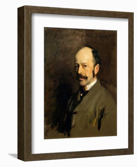 Portrait of Gustav Natorp, C.1883-84-John Singer Sargent-Framed Giclee Print