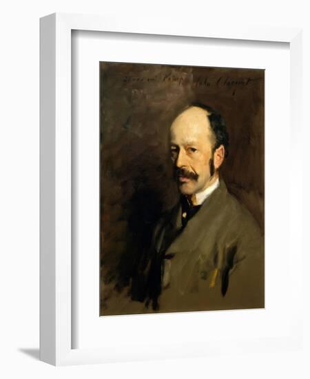 Portrait of Gustav Natorp, C.1883-84-John Singer Sargent-Framed Giclee Print