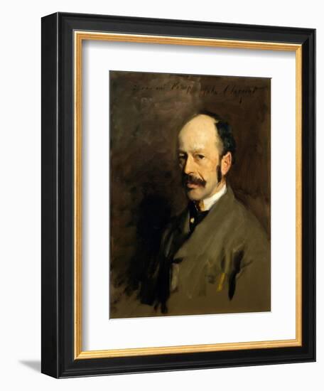 Portrait of Gustav Natorp, C.1883-84-John Singer Sargent-Framed Giclee Print