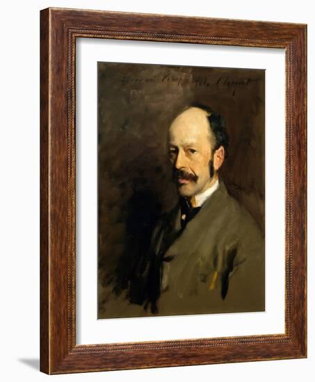 Portrait of Gustav Natorp, C.1883-84-John Singer Sargent-Framed Giclee Print