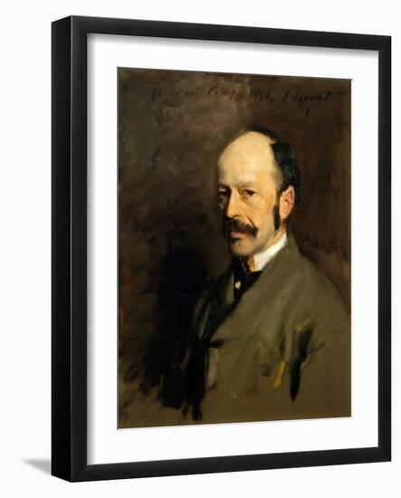 Portrait of Gustav Natorp, C.1883-84-John Singer Sargent-Framed Giclee Print