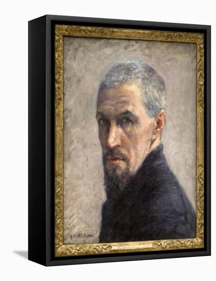 Portrait of Gustave Caillebotte (Oil on Canvas)-Gustave Caillebotte-Framed Premier Image Canvas