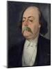 Portrait of Gustave Flaubert (1821-80) 1868-81-Eugene Giraud-Mounted Premium Giclee Print