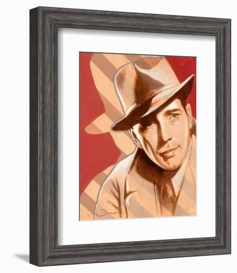 Portrait of H. Bogart-Joadoor-Framed Art Print