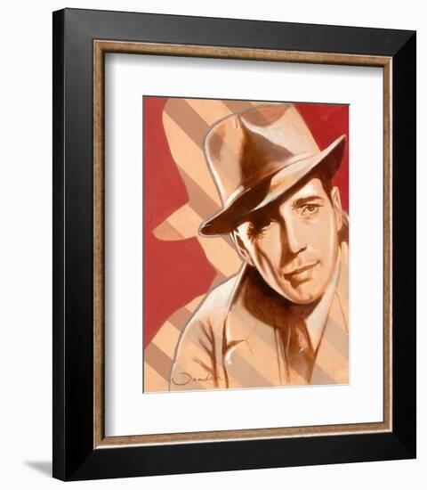 Portrait of H. Bogart-Joadoor-Framed Art Print