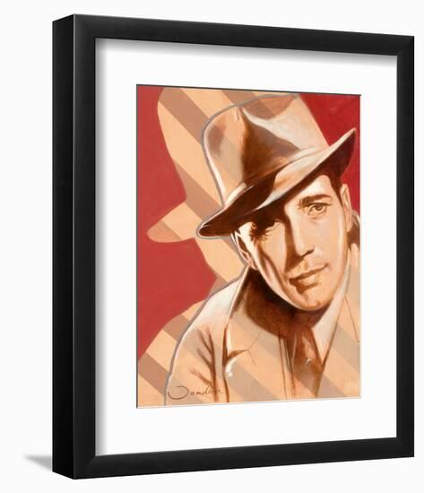 Portrait of H. Bogart-Joadoor-Framed Art Print