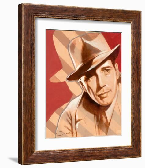 Portrait of H. Bogart-Joadoor-Framed Art Print