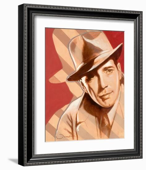 Portrait of H. Bogart-Joadoor-Framed Art Print