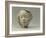 Portrait of Hanako (1868-1945), 1908 (Plaster)-Auguste Rodin-Framed Giclee Print