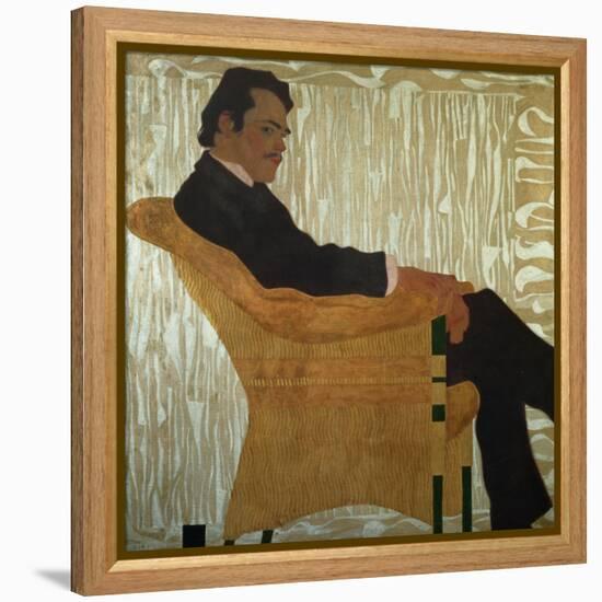 Portrait of Hans Massmann, 1909-Egon Schiele-Framed Premier Image Canvas