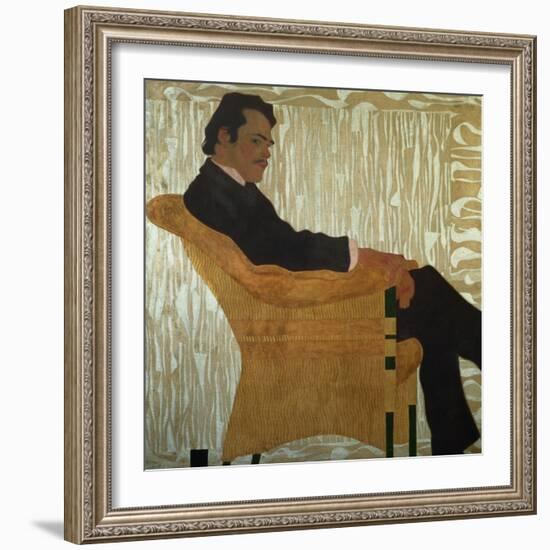 Portrait of Hans Massmann, 1909-Egon Schiele-Framed Giclee Print