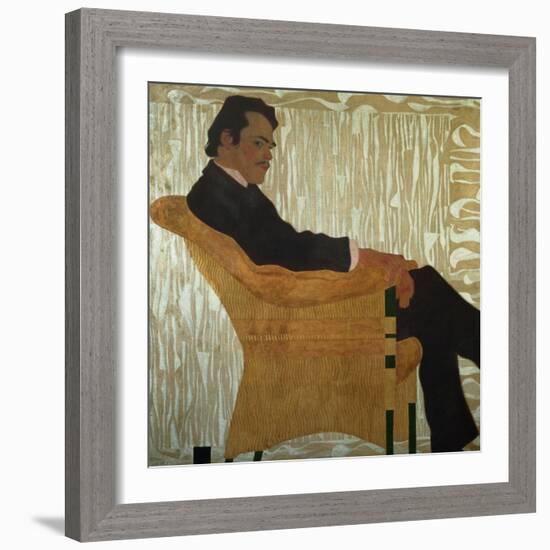 Portrait of Hans Massmann, 1909-Egon Schiele-Framed Giclee Print