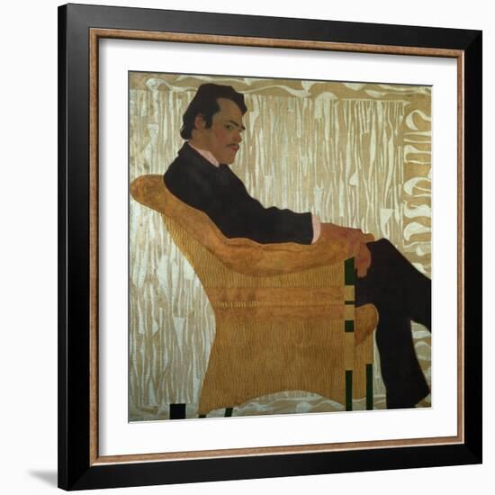 Portrait of Hans Massmann, 1909-Egon Schiele-Framed Giclee Print