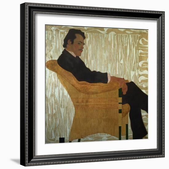 Portrait of Hans Massmann, 1909-Egon Schiele-Framed Giclee Print