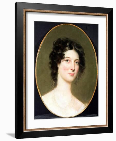 Portrait of Harriet Fane, Mrs Charles Arbuthnot (1793-1834) 1820s-Thomas Lawrence-Framed Giclee Print