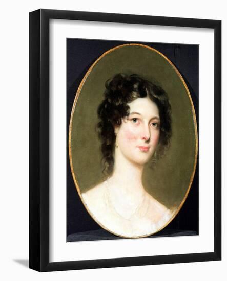 Portrait of Harriet Fane, Mrs Charles Arbuthnot (1793-1834) 1820s-Thomas Lawrence-Framed Giclee Print