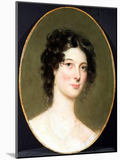 Portrait of Harriet Fane, Mrs Charles Arbuthnot (1793-1834) 1820s-Thomas Lawrence-Mounted Giclee Print