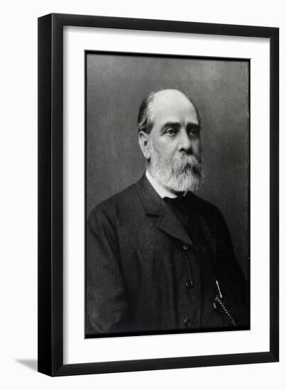 Portrait of Hector Malot (1830-1907), French writer-French Photographer-Framed Giclee Print