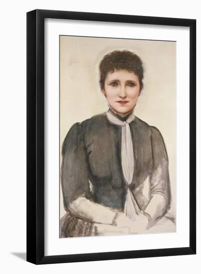 Portrait of Helen Mary Gaskell, 1893-Edward Burne-Jones-Framed Giclee Print