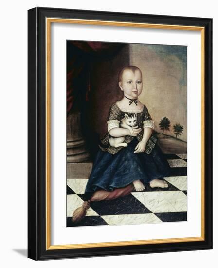 Portrait of Helen Willis-Joseph Badger-Framed Giclee Print