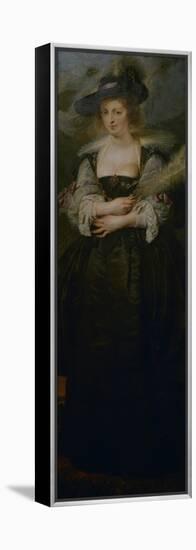 Portrait of Helena Fourment, C.1630-1632-Peter Paul Rubens-Framed Premier Image Canvas