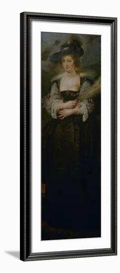 Portrait of Helena Fourment, C.1630-1632-Peter Paul Rubens-Framed Giclee Print