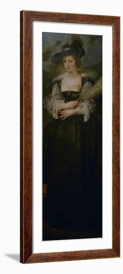 Portrait of Helena Fourment, C.1630-1632-Peter Paul Rubens-Framed Giclee Print