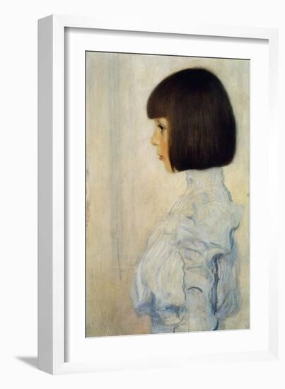 Portrait of Helene Klimt, 1898-Gustav Klimt-Framed Giclee Print