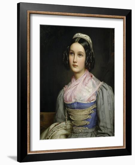 Portrait of Helene Sedelmayer, 1831-Joseph Karl Stieler-Framed Giclee Print