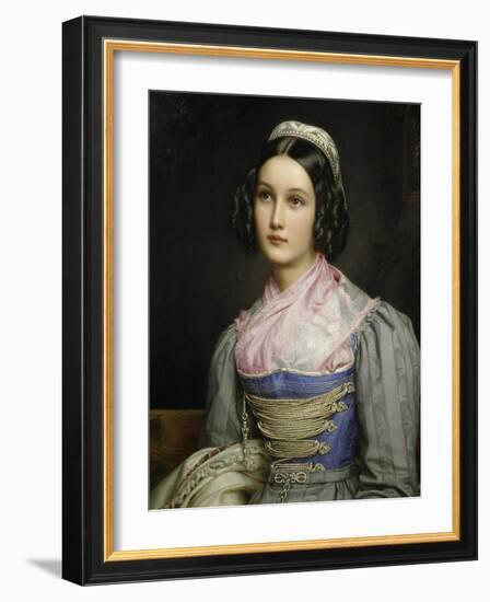 Portrait of Helene Sedelmayer, 1831-Joseph Karl Stieler-Framed Giclee Print