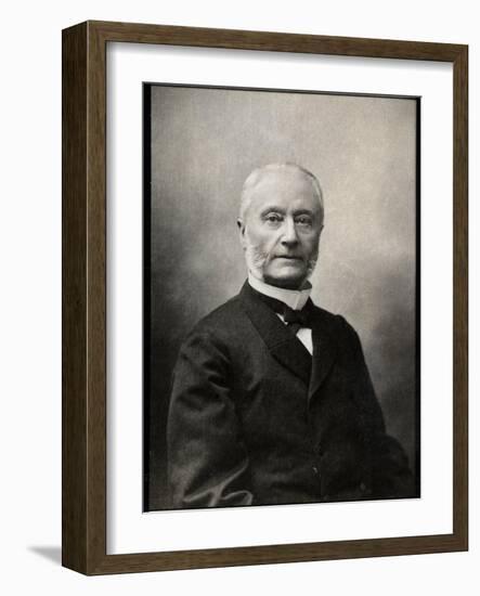 Portrait of Henri Barboux (1834-1910), French lawyer and politician-French Photographer-Framed Giclee Print