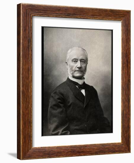 Portrait of Henri Barboux (1834-1910), French lawyer and politician-French Photographer-Framed Giclee Print