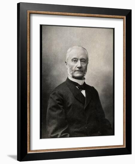 Portrait of Henri Barboux (1834-1910), French lawyer and politician-French Photographer-Framed Giclee Print