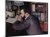 Portrait of Henri Cordier-Gustave Caillebotte-Mounted Giclee Print