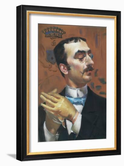 Portrait of Henri De Toulouse-Lautrec-Giovanni Boldini-Framed Giclee Print