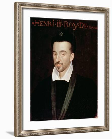 Portrait of Henri III-null-Framed Giclee Print