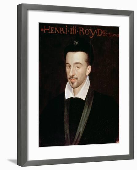 Portrait of Henri III-null-Framed Giclee Print