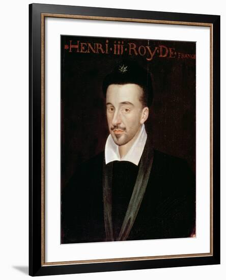 Portrait of Henri III-null-Framed Giclee Print