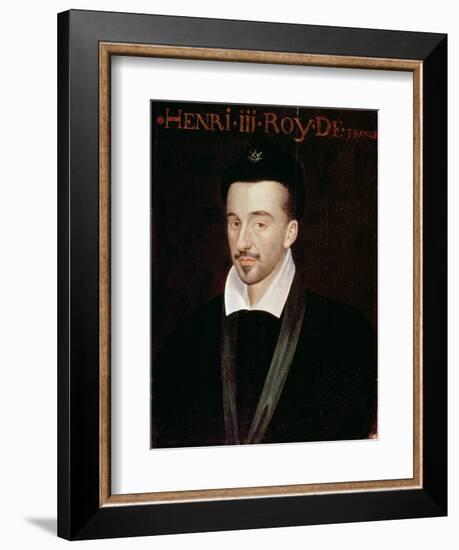 Portrait of Henri III-null-Framed Giclee Print