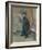 Portrait of Henri Nocq, 1897 (Painting with Solvent on Board)-Henri de Toulouse-Lautrec-Framed Giclee Print