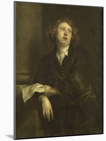 Portrait of Henricus Liberti, Composer and Organist-Anthony Van Dyck-Mounted Art Print