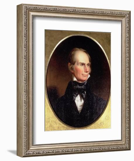 Portrait of Henry Clay (1777-1852) Painted for His Election Campaign, 1842-John Neagle-Framed Giclee Print