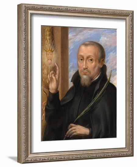 Portrait of Henry Garnett-German School-Framed Giclee Print